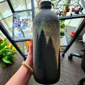 Night Sky Bottle Art